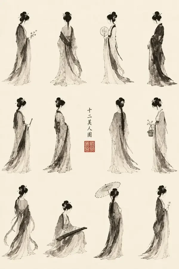 金陵十二钗封面图
