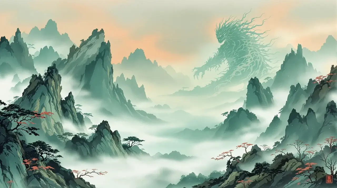 山海秘闻剧照背景