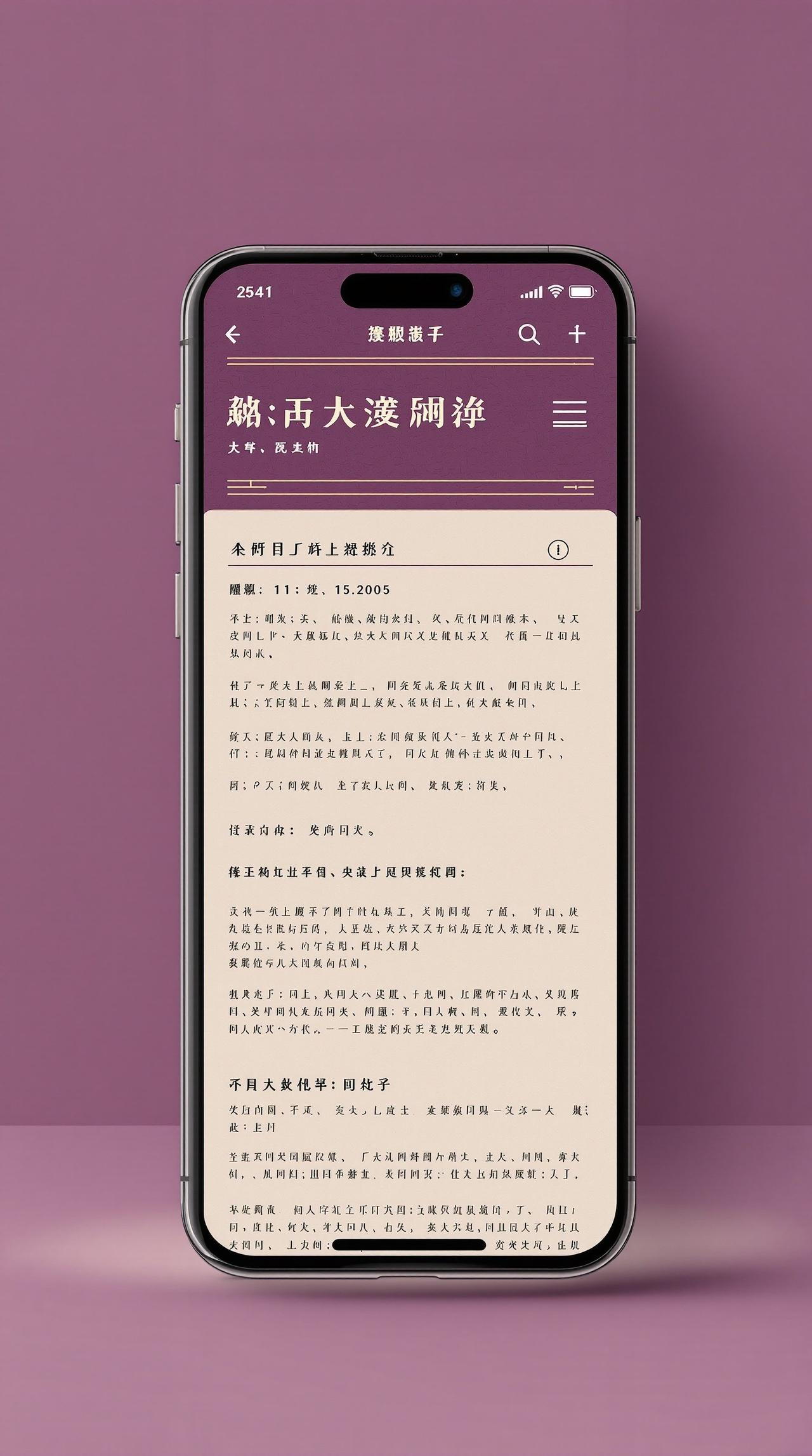 神马影视APP阅读界面